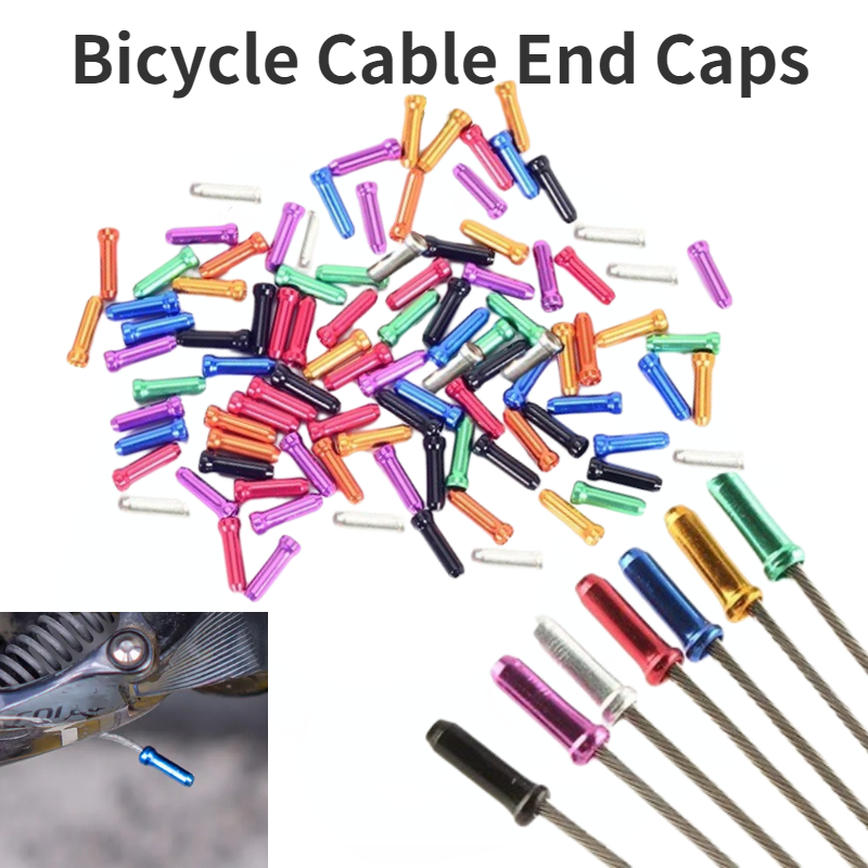 Wire Connector Cap - 50/100 шт. концевые заглушки для велосипедного